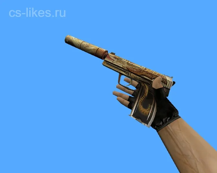 «USP Золотой дракон» для CS 1.6