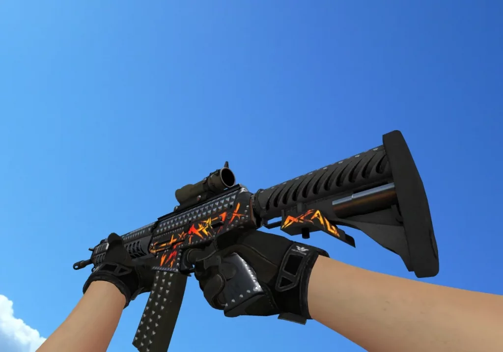 «SG 553 | Тяжёлый метал (Heavy Metal)» для CS 1.6