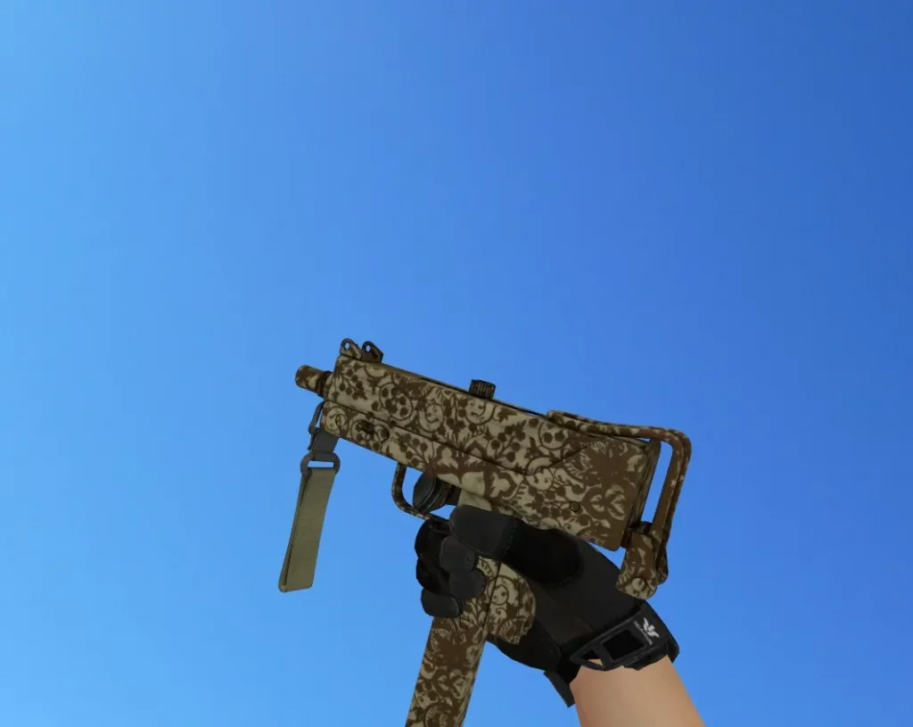 «MAC-10 | Дамасская охра (Sienna Damask)» для CS 1.6