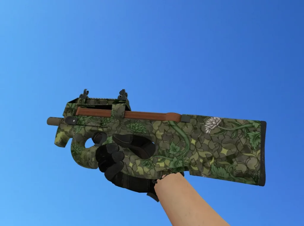 «P90 | Буйная растительность (Verdant Growth)» для CS 1.6