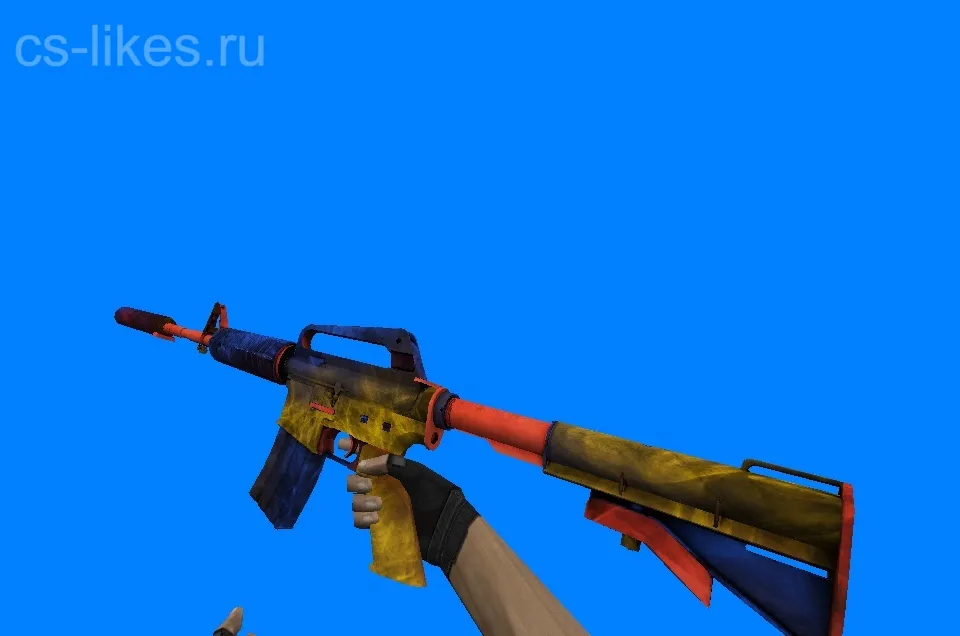 «M4A1 «Мраморный градиент»» для CS 1.6