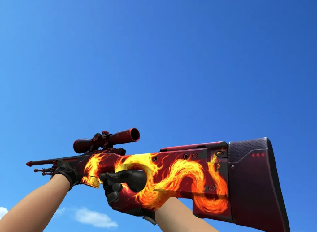 «AWP «Дикое пламя» (Wildfire)» для CS 1.6