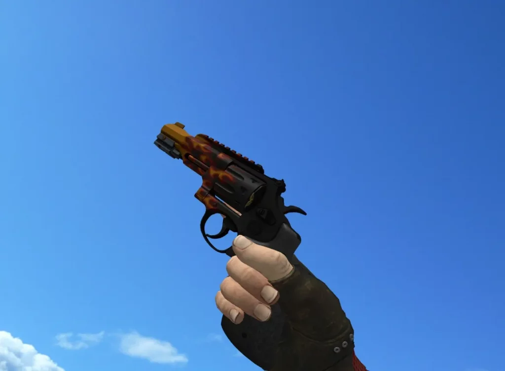 «R8 Revolver «Пламя»» для CS 1.6