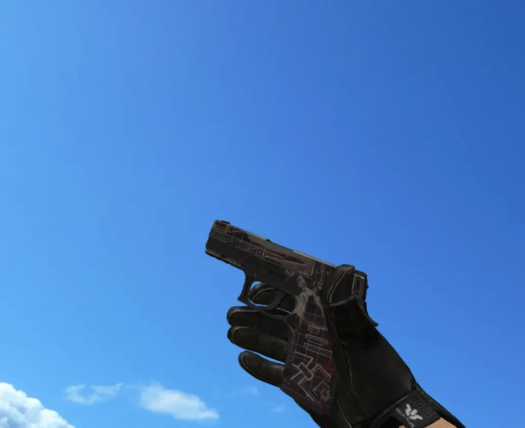 «P250 Чертёж-планировка» для CS 1.6