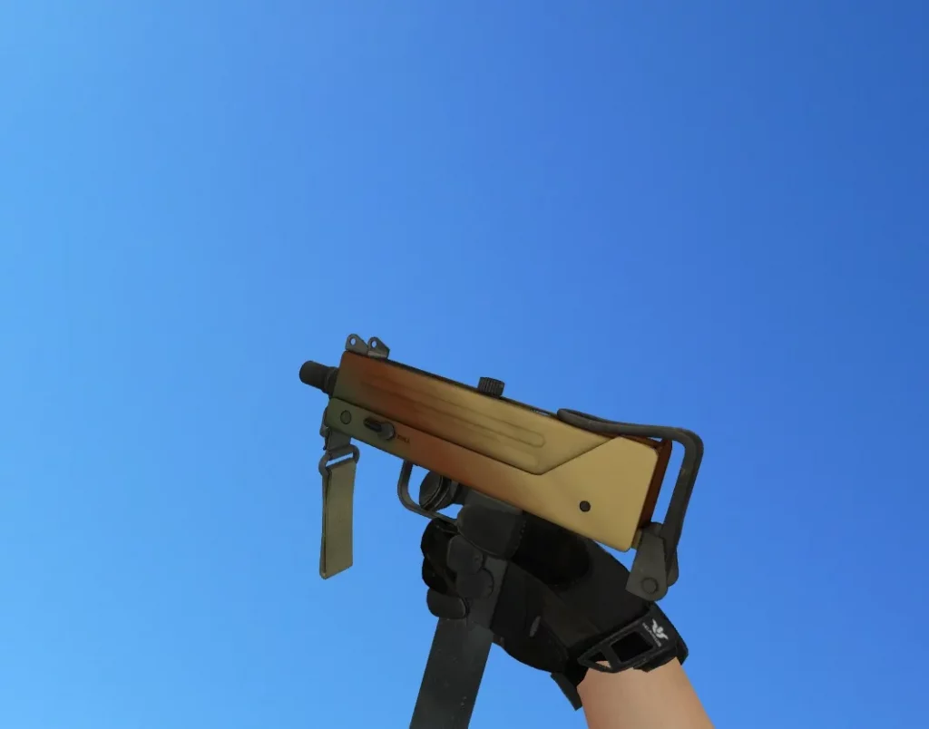 «MAC-10 Янтарный градиент» для CS 1.6