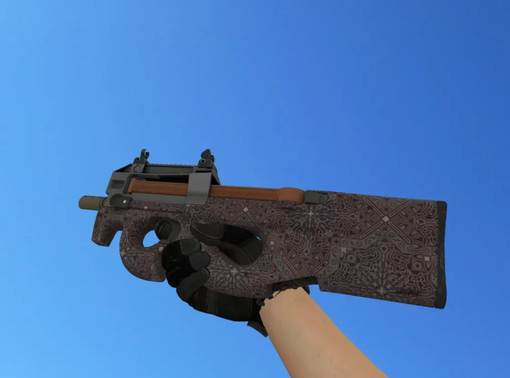 «P90 Красное барокко» для CS 1.6