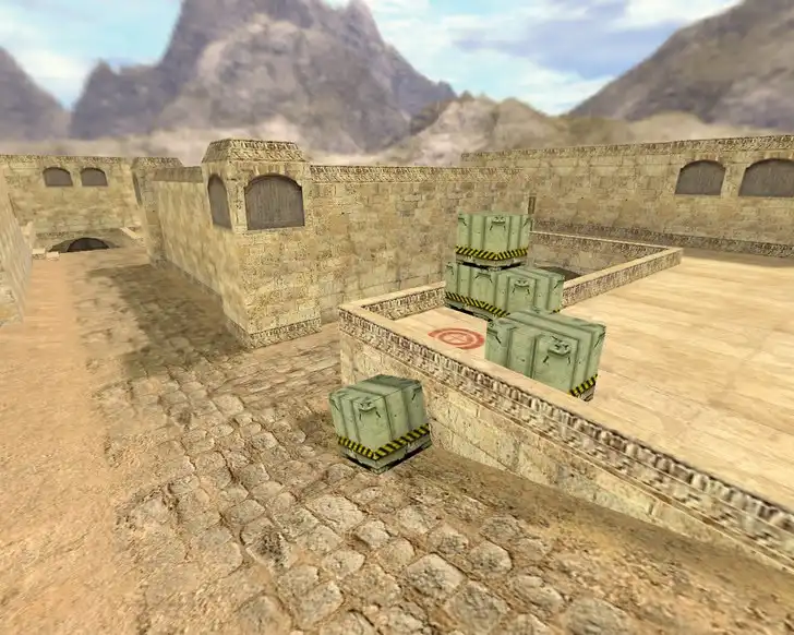 Карта «de_dust2_3x3» для CS 1.6