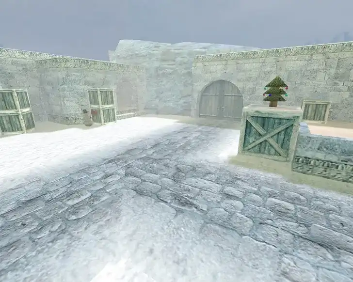  «de_dust2_newyear» для CS 1