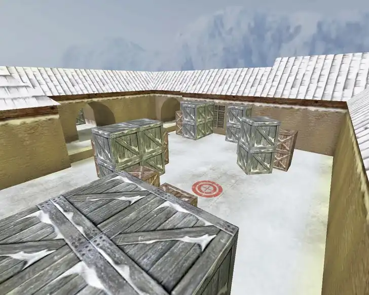  «de_inferno_snow» для CS 1