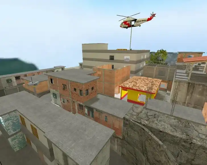 Карта «de_rocinha» для CS 1.6