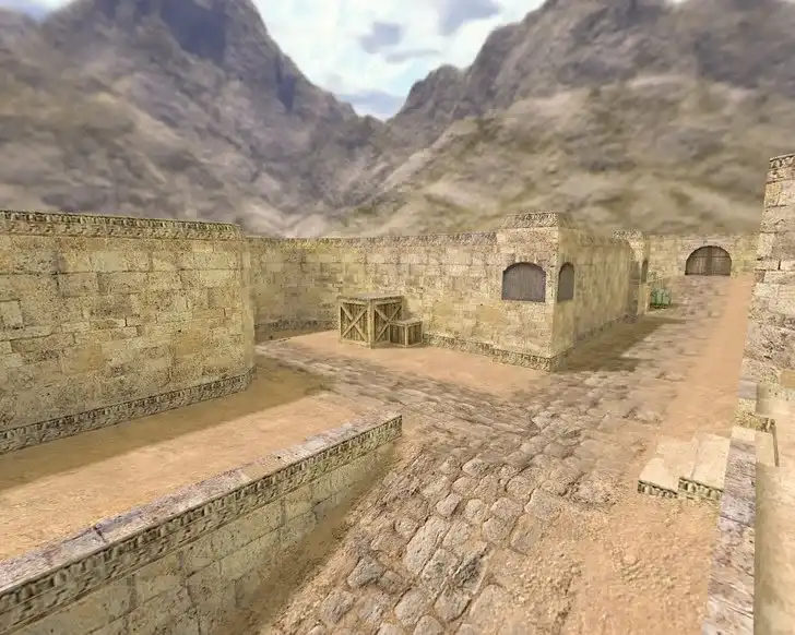 Карта «3d_aim_dust2» для CS 1.6