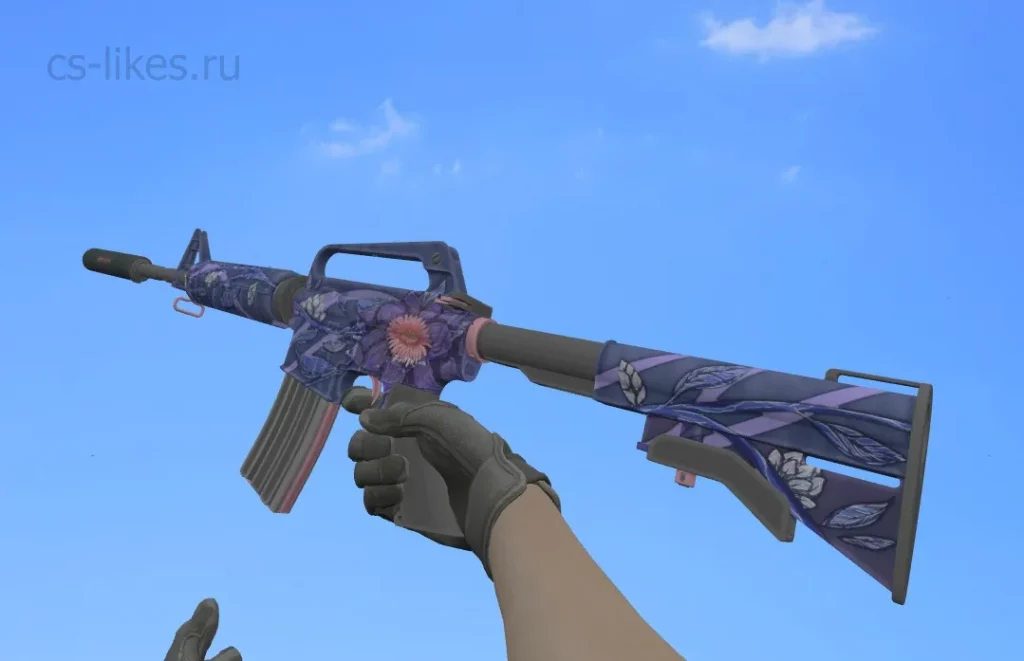 «M4A1-S Чёрный лотос» для CS 1.6