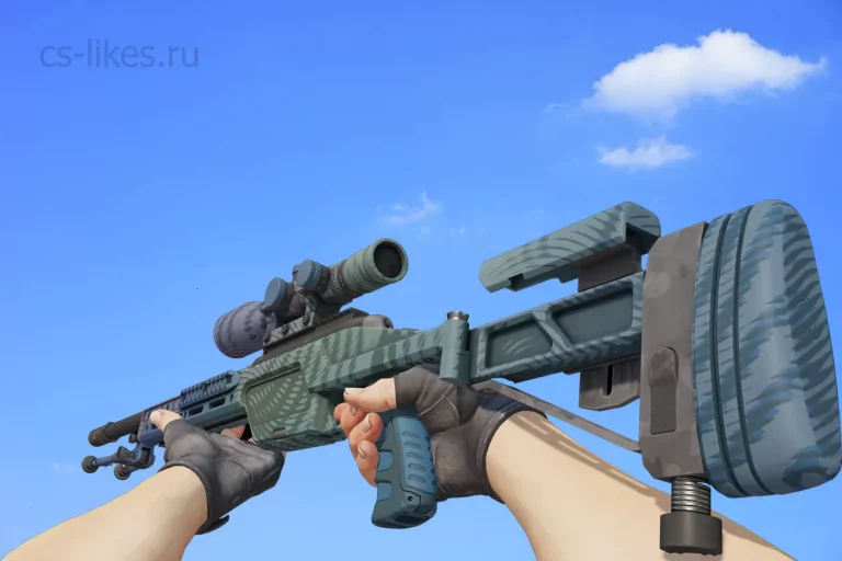 «SSG 08 Завитки полутонов» для CS 1.6