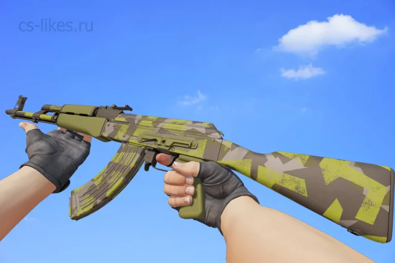 «AK-47 Оливковый поликамуфляж» для CS 1.6