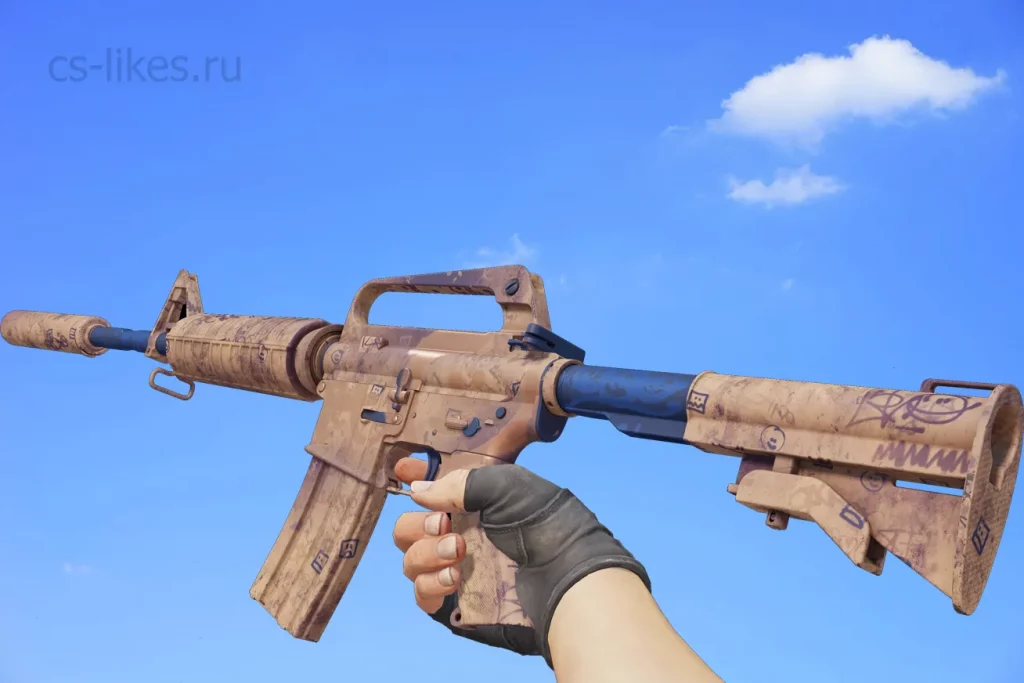 «M4A1-S Помой меня пж» для CS 1.6